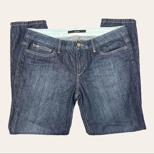 Joe's Jeans Mid Rise Ankle Cigarette Medium Wash Skinny Jeans Women's Size 30